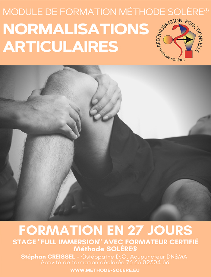 MODULE NORMALISATIONS ARTICULAIRE